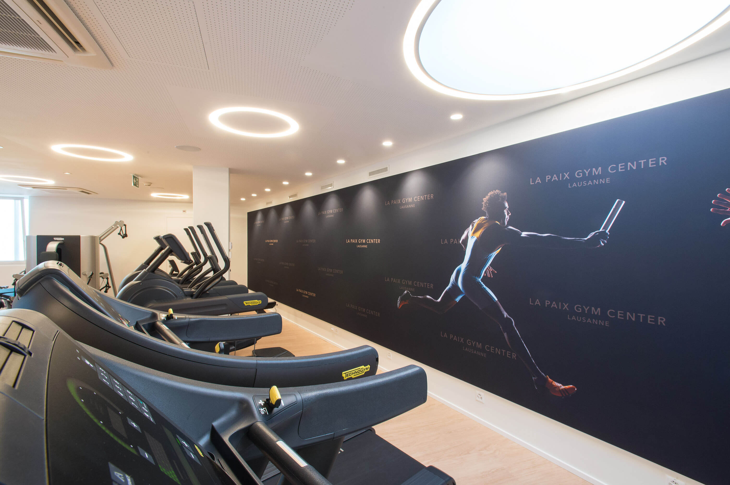 Gym Center à Lausanne à l'Hôtel de la Paix au centre de Lausanne