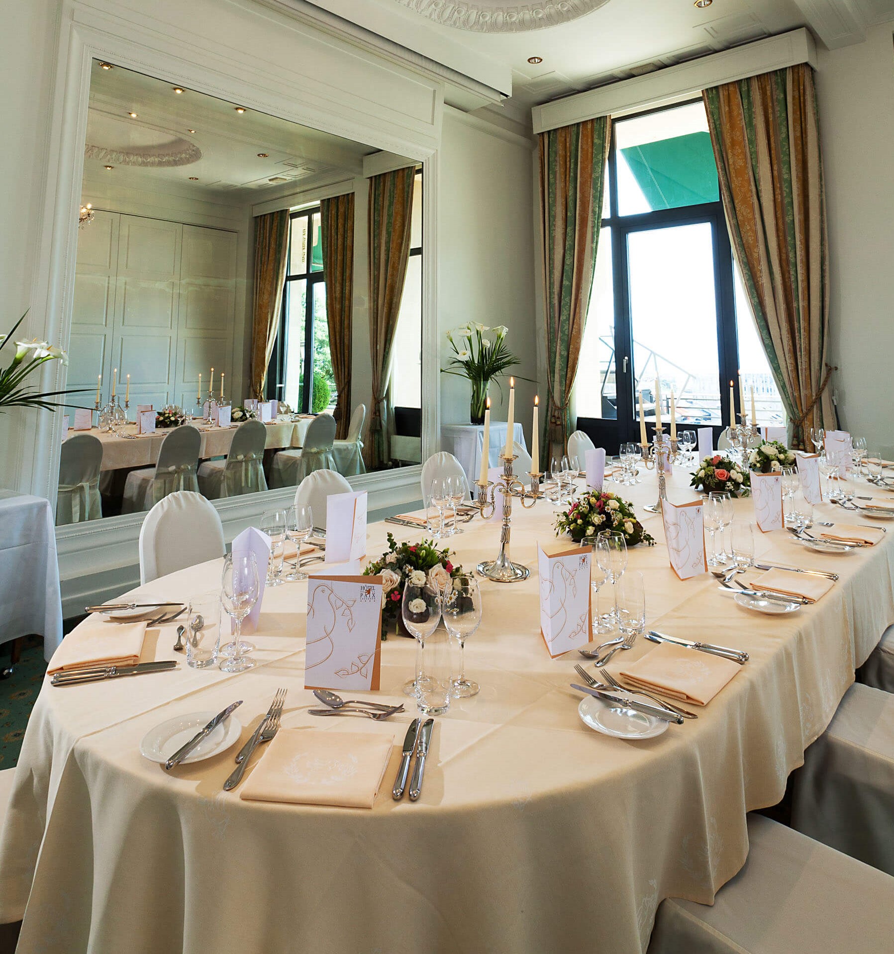 Exclusive events in Lausanne, Hôtel de la Paix near Lake Geneva 