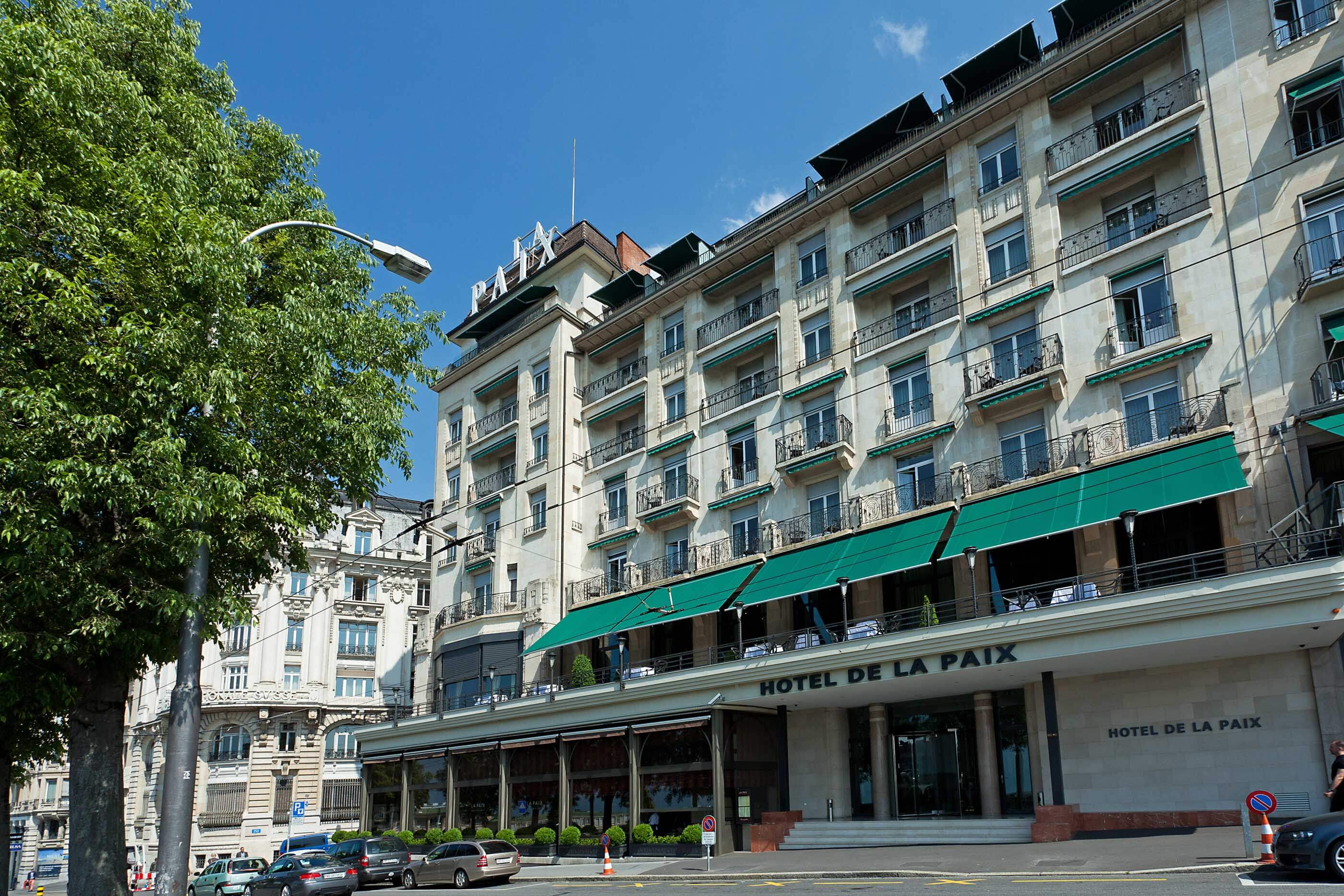 Hotel and restaurant in Lausanne Hôtel de la Paix